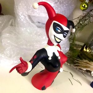 Rare Harley Quinn coin bank diamond select out of stock everywhere